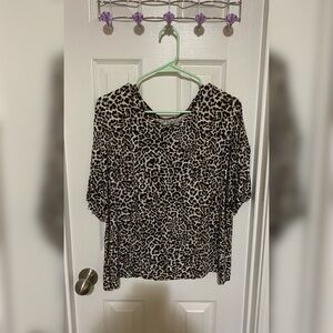 Leopard Print You are gorgeous Pajama Top